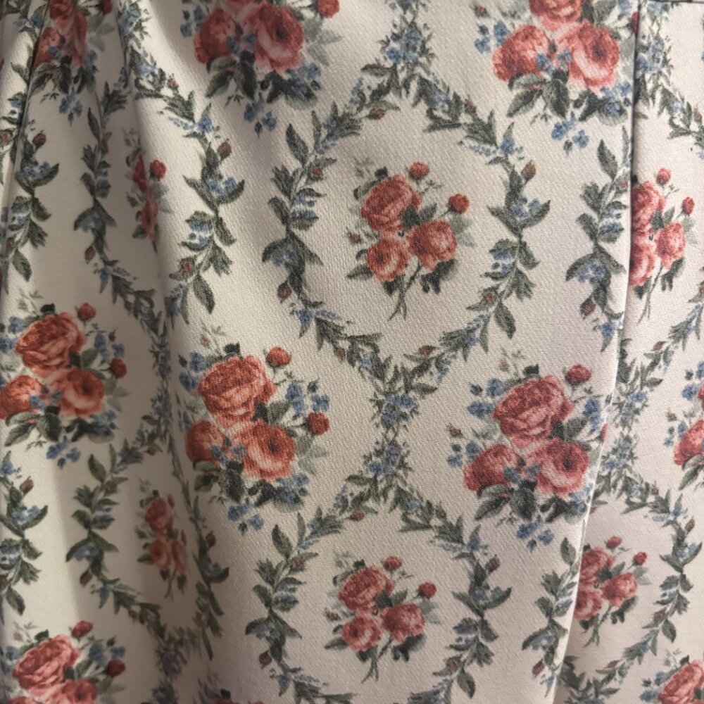 Floral print flare pants - Picture 4 of 6